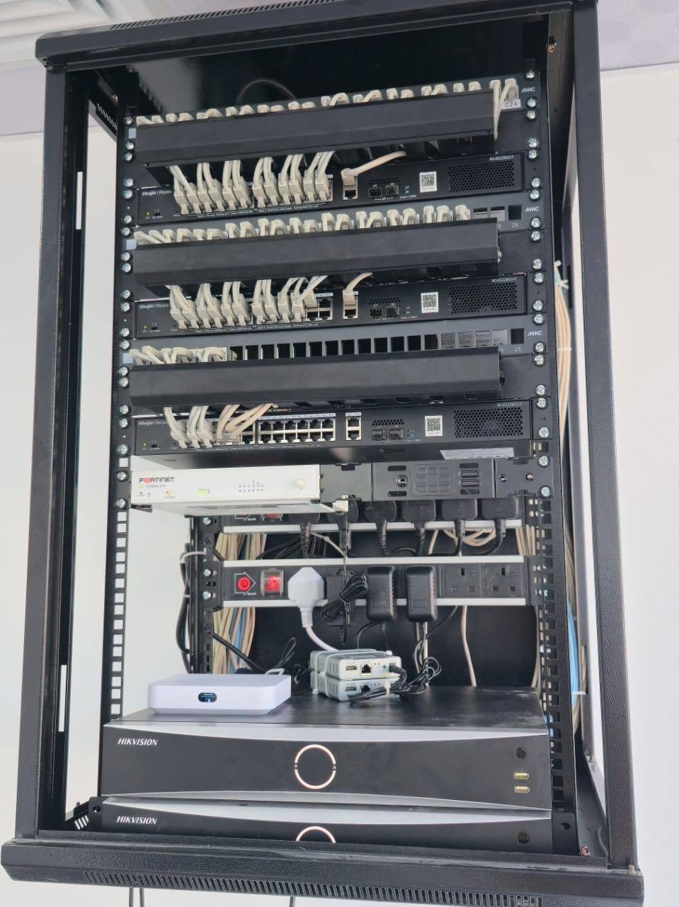 Ninja branch full network cabinet